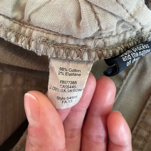 JCrew toothpick zipper jeans size 26 - Picture 9 of 10